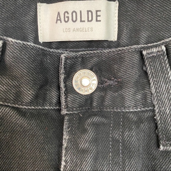 AGOLDE Cherie High Rise Straight in Distortion - Size 24 - Picture 4 of 9